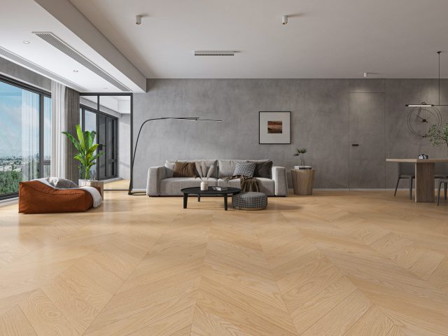 Terra Legno Engineered Simple – Natural Nude by Terra Legno, engineered wood flooring, plank sample