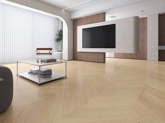 Terra Legno Nordic Light – Simple 8 1/2″ by Terra Legno, engineered wood flooring, plank sample