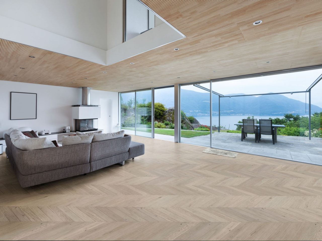 Terra Legno Engineered Oak – Mist 6″ by Terra Legno, engineered wood flooring, plank sample