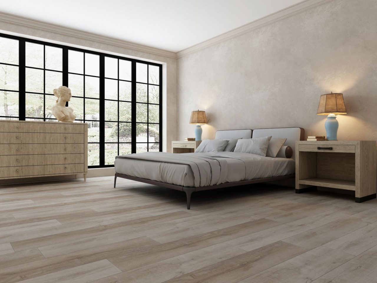 Terra Legno LVT – Parchment by Terra Legno, luxury vinyl tile flooring, shown in a room setting (manufacturer image)
