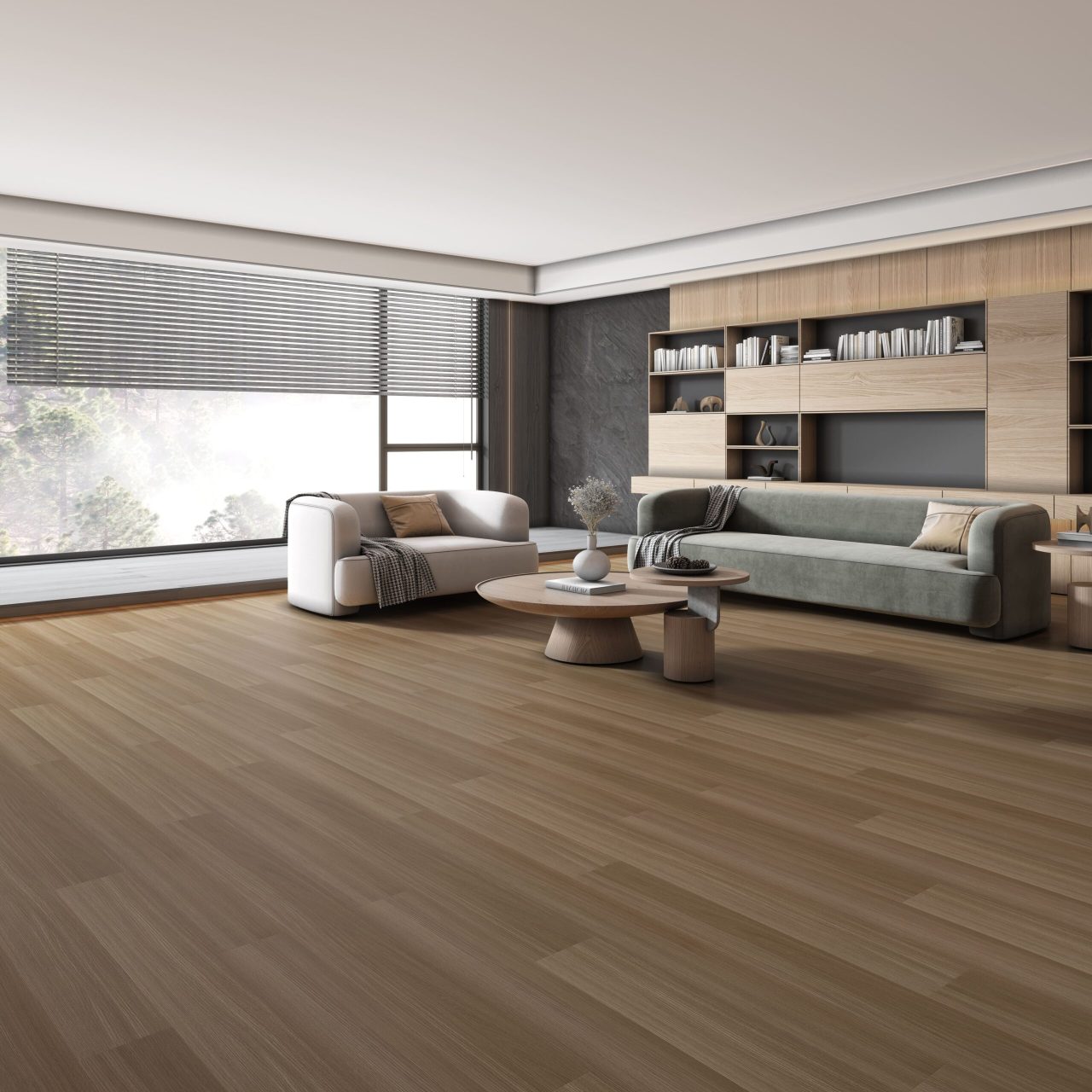Terra Legno LVT – Pure Brown by Terra Legno, luxury vinyl tile flooring, shown in a room setting (manufacturer image)