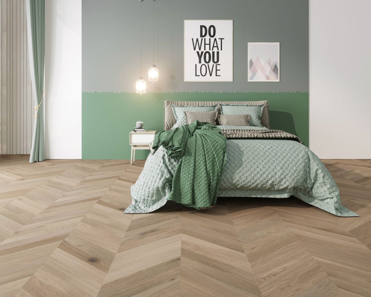 Terra Legno Simple 6″ Sand Dune by Terra Legno, engineered wood flooring, plank sample