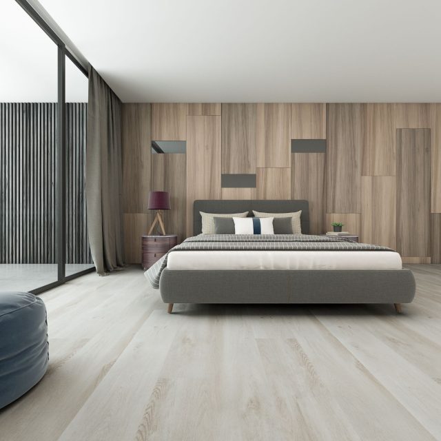 Terra Legno LVT – Snow White by Terra Legno, luxury vinyl tile flooring, shown in a room setting (manufacturer image)