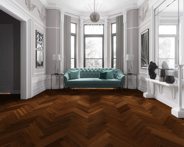 Terra Legno Engineered Walnut – Russet by Terra Legno, engineered wood flooring, detail view