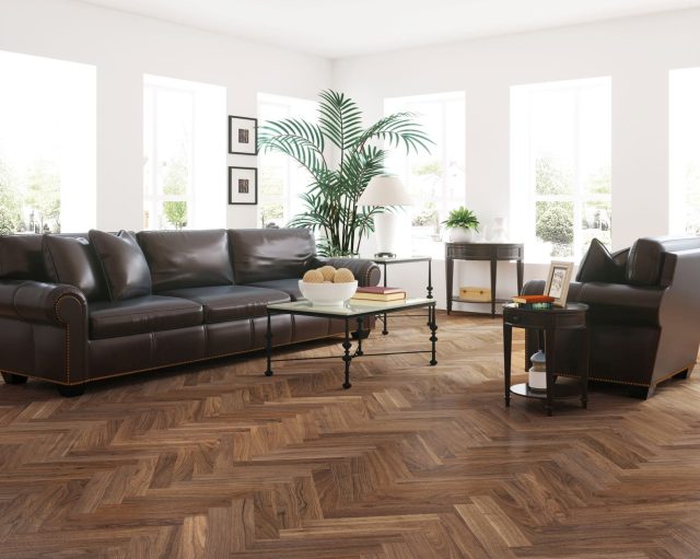 Terra Legno Walnut Rustic – Simple 6″ by Terra Legno, engineered wood flooring, detail view
