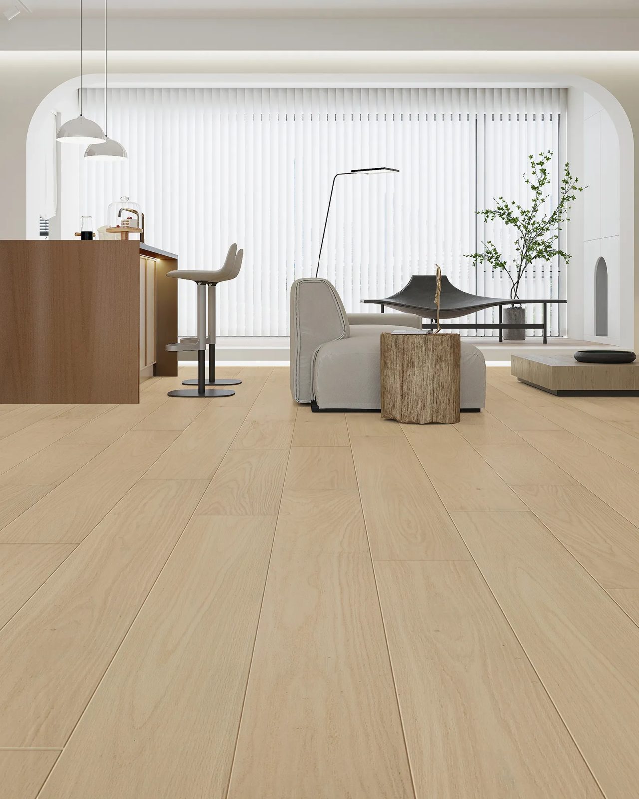 Nordic by Terra Legno, engineered wood flooring, plank sample