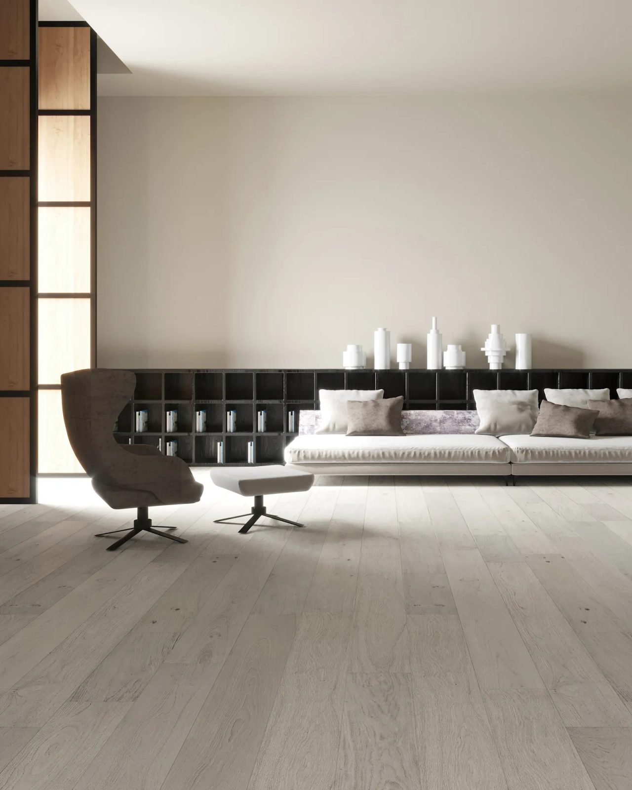 Oak-Mist by Terra Legno, engineered wood flooring, plank sample