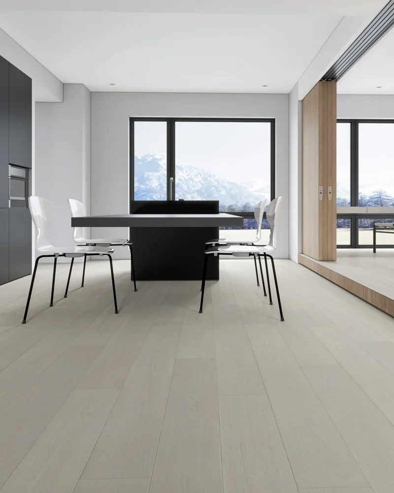 VernalWhite by Terra Legno, engineered wood flooring, plank sample