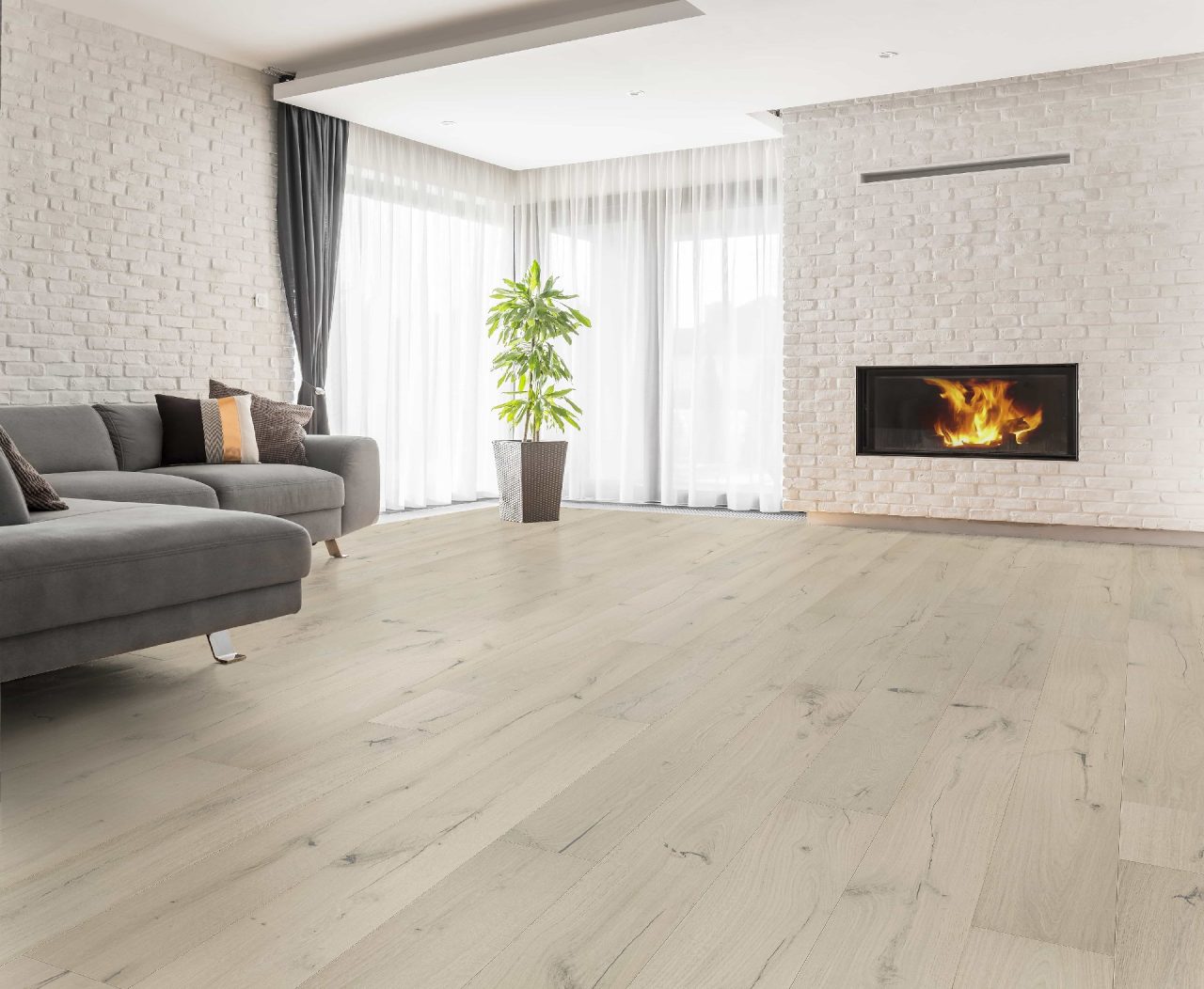 Natural Aged Oaks – White Wood-NAO3 by Compass Flooring, engineered wood flooring, plank sample