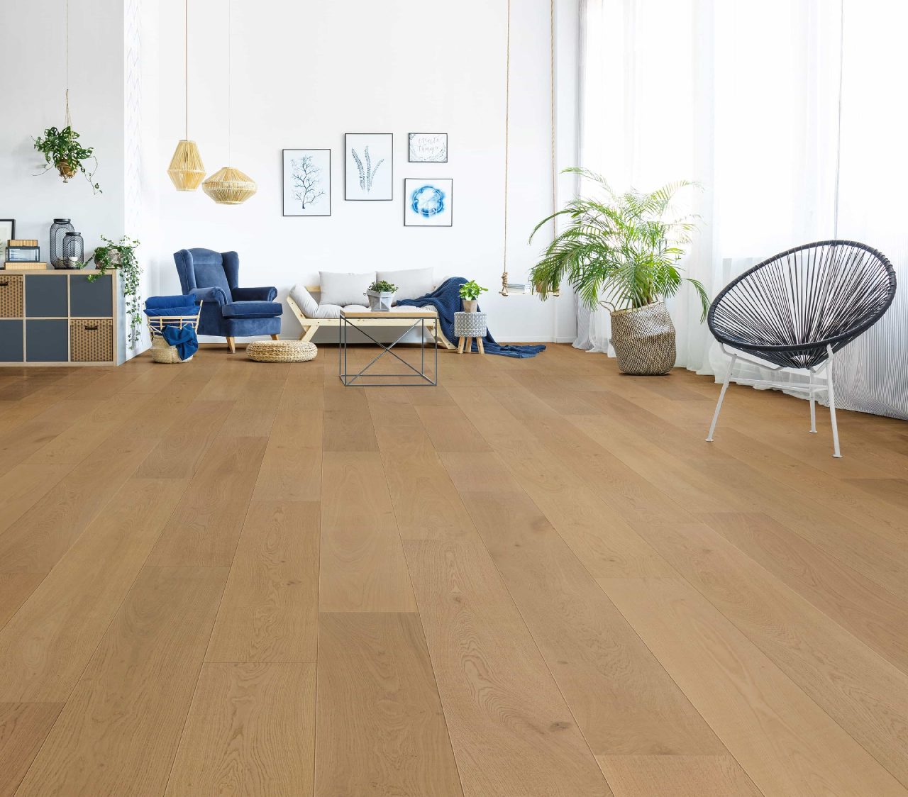 Prime Oaks – Nova-Plus（304）-PRO3-Plus by Compass Flooring, engineered wood flooring, plank sample
